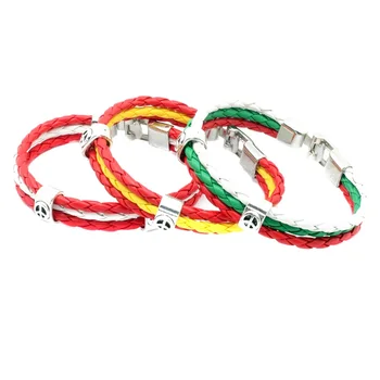 2018 World Soccer Cup Football Fans Alloy Leather Bracelet Gift For Soccer Fans Football Team Hand Strap souvenir
2018 World Soccer Cup Football Fans Alloy Leather Bracelet Gift For Soccer Fans Football Team Hand Strap souvenir