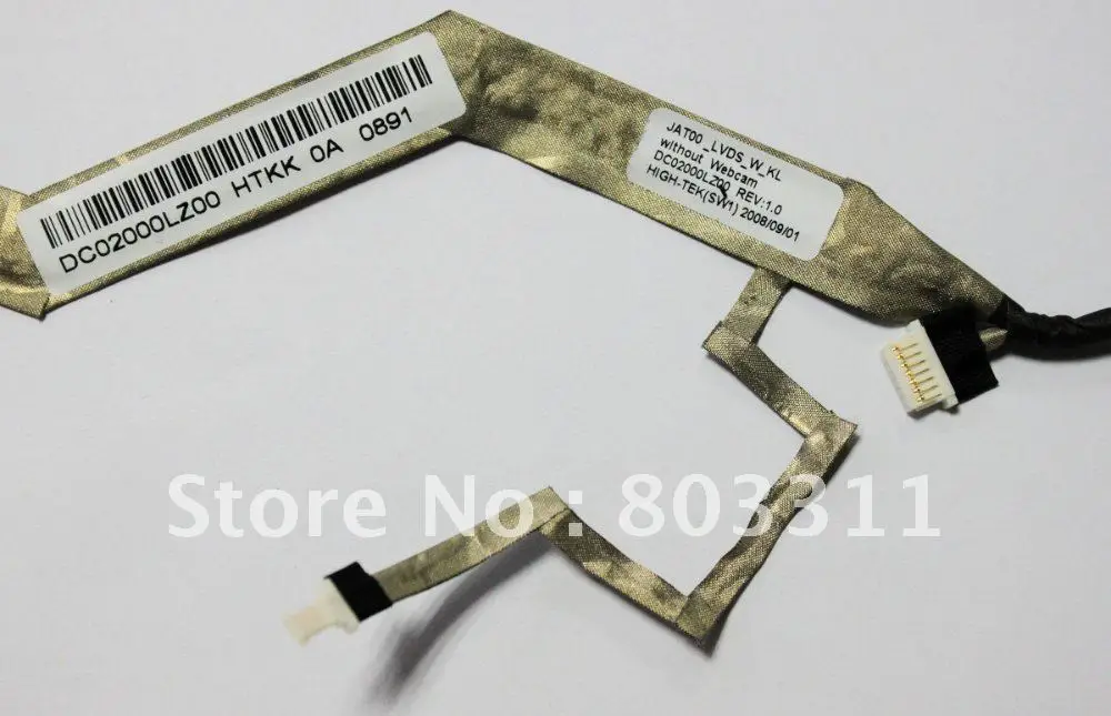 brand new orgianl screen cable for HP EliteBook 2530p DC02000LZ00 492575-001 Video LCD | Компьютеры и офис