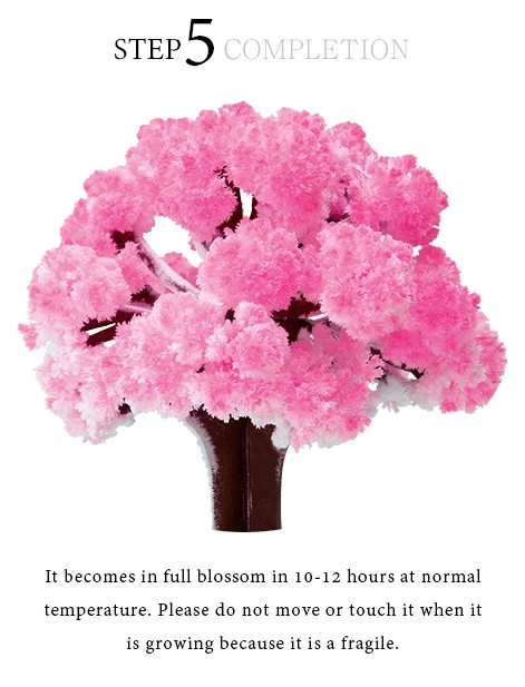 2019 14x11cm Pink Big Grow Magic Paper Sakura Tree Magically Japanese Growing Trees Kit Desktop Cherry Blossom Christmas 50PCS
2019 14x11cm Pink Big Grow Magic Paper Sakura Tree Magically Japanese Growing Trees Kit Desktop Cherry Blossom Christmas 50PCS