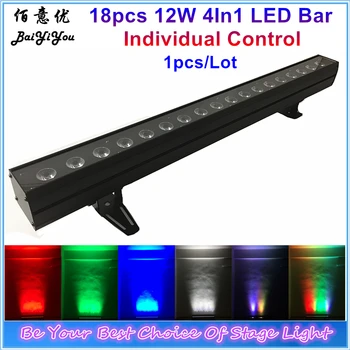New 18pcs*12W RGBW 4In1 LED DMX Wall Wash Bar 18pcs 10w Indoor Powercon Led Pixel Individual Control Wall Washer Stage Lighting
New 18pcs*12W RGBW 4In1 LED DMX Wall Wash Bar 18pcs 10w Indoor Powercon Led Pixel Individual Control Wall Washer Stage Lighting