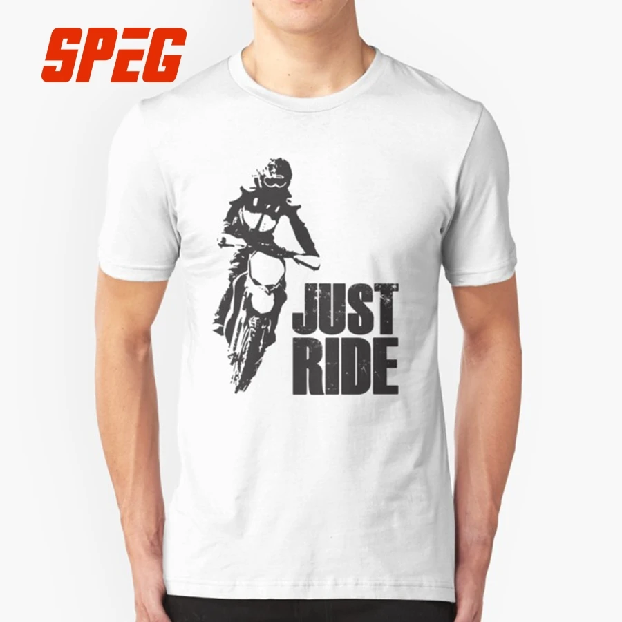 Tops T Shirt Just Ride Motorcycle Rider Mountain Motocross Teenage Crew Neck Tee Shirt New Arrival Men Vintage T-Shirts Male
Tops T Shirt Just Ride Motorcycle Rider Mountain Motocross Teenage Crew Neck Tee Shirt New Arrival Men Vintage T-Shirts Male