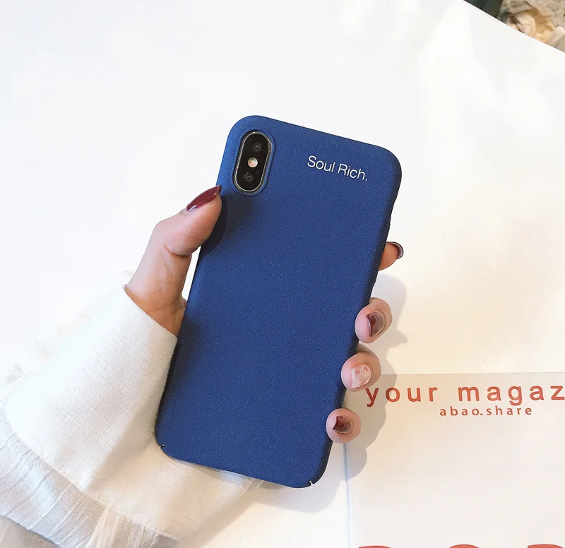 Mr.orange Simple Pure Color Atmosphere Business Blue for Apple X Mobile Shell iphone7plus/8/6s All-inclusive Scrub Men and women
Mr.orange Simple Pure Color Atmosphere Business Blue for Apple X Mobile Shell iphone7plus/8/6s All-inclusive Scrub Men and women