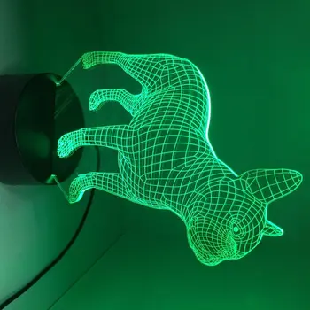 French Bulldog 3D LED Night Lamp 7 Colors USB Hologram Decor Lamp Table Desk Lights Birthday Party Gift 
French Bulldog 3D LED Night Lamp 7 Colors USB Hologram Decor Lamp Table Desk Lights Birthday Party Gift