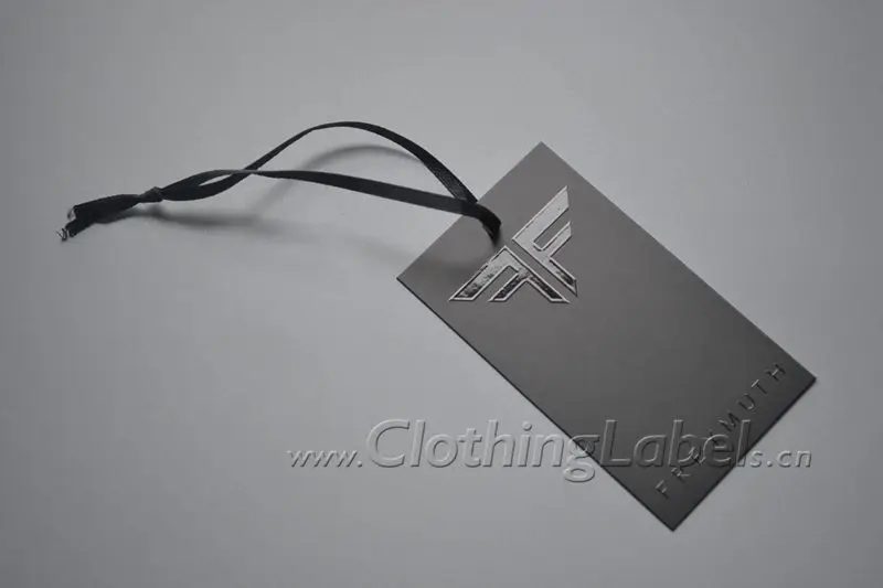 Clothing tags, tags for clothings, luxury hang tag, UV+PRINT, hang tag with ribbon
Clothing tags, tags for clothings, luxury hang tag, UV+PRINT, hang tag with ribbon