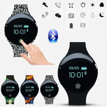 Bluetooth Smart Watch Women Child Wristband Waterproof Bracelet Band Fitness Tracker Wristband SMS Pedometer Sports Smartwatch
Bluetooth Smart Watch Women Child Wristband Waterproof Bracelet Band Fitness Tracker Wristband SMS Pedometer Sports Smartwatch
