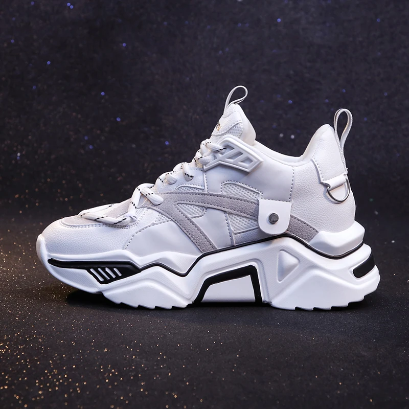 Size 35-40 2019 New Cool Platform Shoes Woman Flat Heels Summer Women's Leisure White Sneakers Mature Female Fashion Tenis Flats
Size 35-40 2019 New Cool Platform Shoes Woman Flat Heels Summer Women's Leisure White Sneakers Mature Female Fashion Tenis Flats
