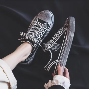2019 autumn new fashion simple solid color flat shoes women trend comfortable wild casual canvas shoes
2019 autumn new fashion simple solid color flat shoes women trend comfortable wild casual canvas shoes