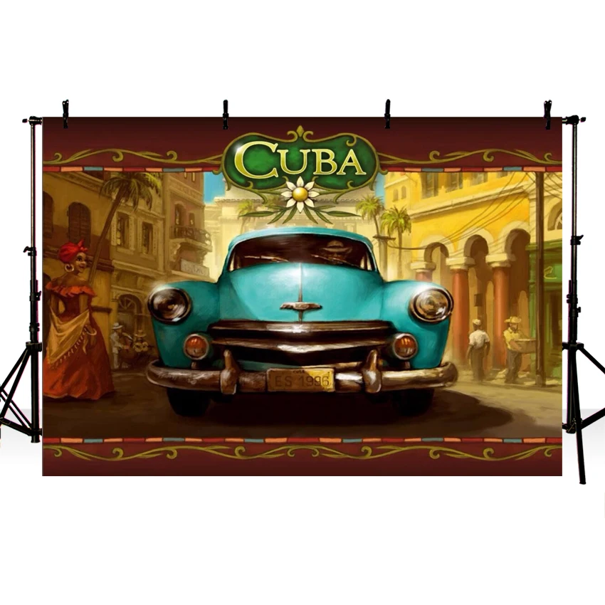 Photography Backdrop Vintage Cuba Havana Street Old Car Custom Photo Background Children Birthday Party Backdrop Prop Photocall
Photography Backdrop Vintage Cuba Havana Street Old Car Custom Photo Background Children Birthday Party Backdrop Prop Photocall