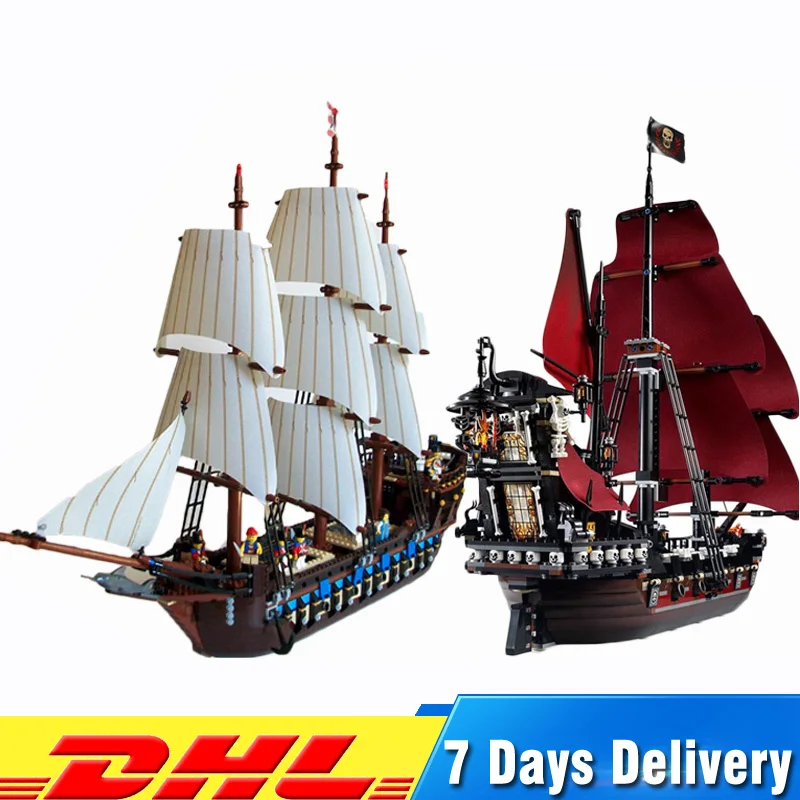 Compatible LegoINGlys 4195 Queen Anne's Revenge Pirates of The Caribbean +10210 Imperial Flagship Model Blocks Bricks Toys
Compatible LegoINGlys 4195 Queen Anne's Revenge Pirates of The Caribbean +10210 Imperial Flagship Model Blocks Bricks Toys