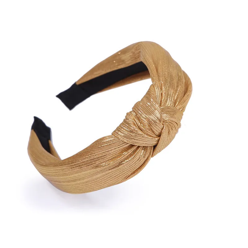 Fashion Solid Ribbon Knotted Hairbands Colorful Gold Headbands for Women Girls Wine Red Wide Black Hairband Hair Accessories
Fashion Solid Ribbon Knotted Hairbands Colorful Gold Headbands for Women Girls Wine Red Wide Black Hairband Hair Accessories