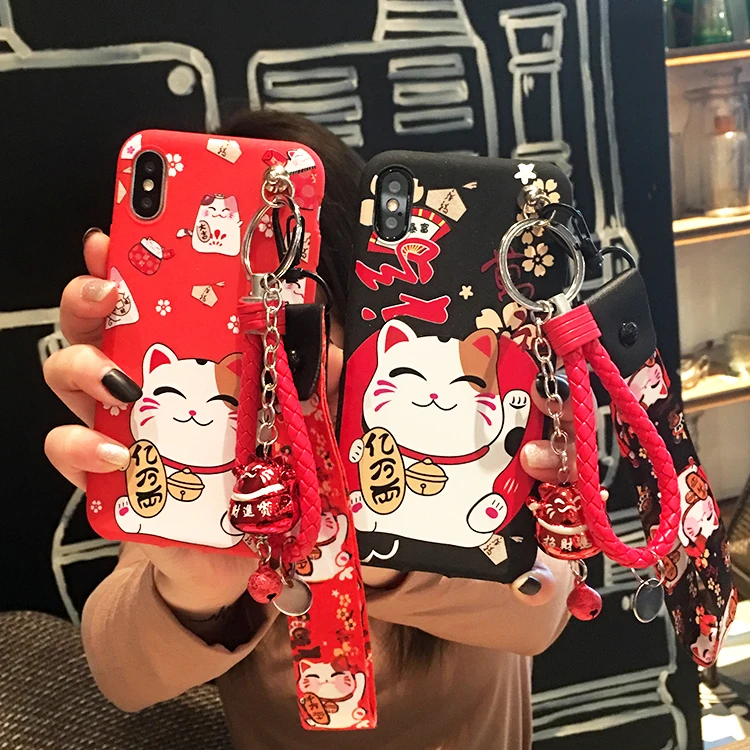 SAM S10 Lucky Cat Case, Cute Fortune Cat back Case cover For Samsung Galaxy S10 plus / S10 lite Maneki Neko Shell + Straps
SAM S10 Lucky Cat Case, Cute Fortune Cat back Case cover For Samsung Galaxy S10 plus / S10 lite Maneki Neko Shell + Straps