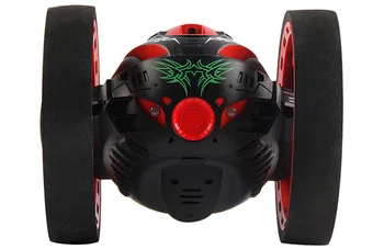 Mini Bounce Car 2.4GHz RC Car with Flexible Wheels Rotation LED Light Remote Control Robot Car Toys for Gifts
Mini Bounce Car 2.4GHz RC Car with Flexible Wheels Rotation LED Light Remote Control Robot Car Toys for Gifts