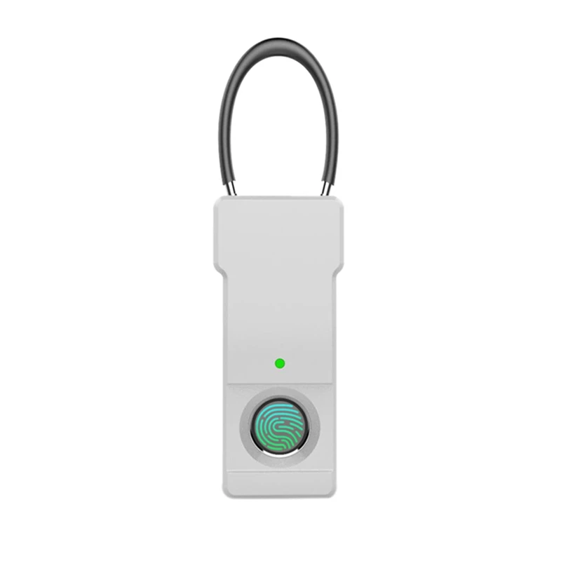 Smart Keyless Fingerprint Padlock Usb Rechargeable Ip65 Waterproof Anti-Theft Security Padlock Door Luggage Case Lock
Smart Keyless Fingerprint Padlock Usb Rechargeable Ip65 Waterproof Anti-Theft Security Padlock Door Luggage Case Lock