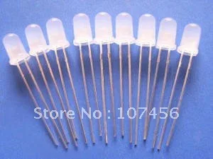 5mm round led 100PCS 5MM diffused White LED LAMP Wide Angle Round LED light-emitting diode milky white lens led
5mm round led 100PCS 5MM diffused White LED LAMP Wide Angle Round LED light-emitting diode milky white lens led