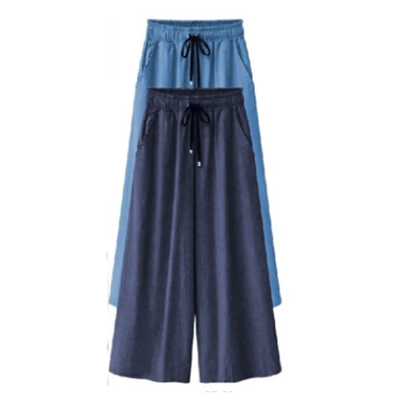Summer 2019 European Style Women Trousers Loose Wide Leg Pants Plus Size XL- 5XL Calf-Length Pants Casual Female Brand Capris
Summer 2019 European Style Women Trousers Loose Wide Leg Pants Plus Size XL- 5XL Calf-Length Pants Casual Female Brand Capris