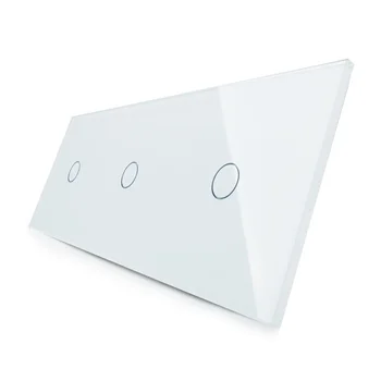 Livolo Luxury White Pearl Crystal Glass,223mm*80mm, EU standard, Triple Glass Panel, OS-C1/C1/C1-1
Livolo Luxury White Pearl Crystal Glass,223mm*80mm, EU standard, Triple Glass Panel, OS-C1/C1/C1-1