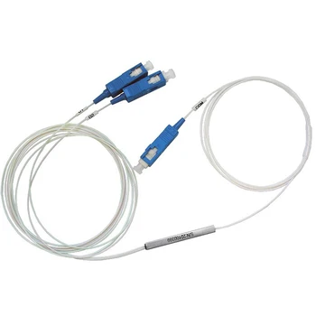 100pcs 1X2 Steel Tube Type PLC Fiber Optic Cable Splitter With SC / PC Connector
100pcs 1X2 Steel Tube Type PLC Fiber Optic Cable Splitter With SC / PC Connector