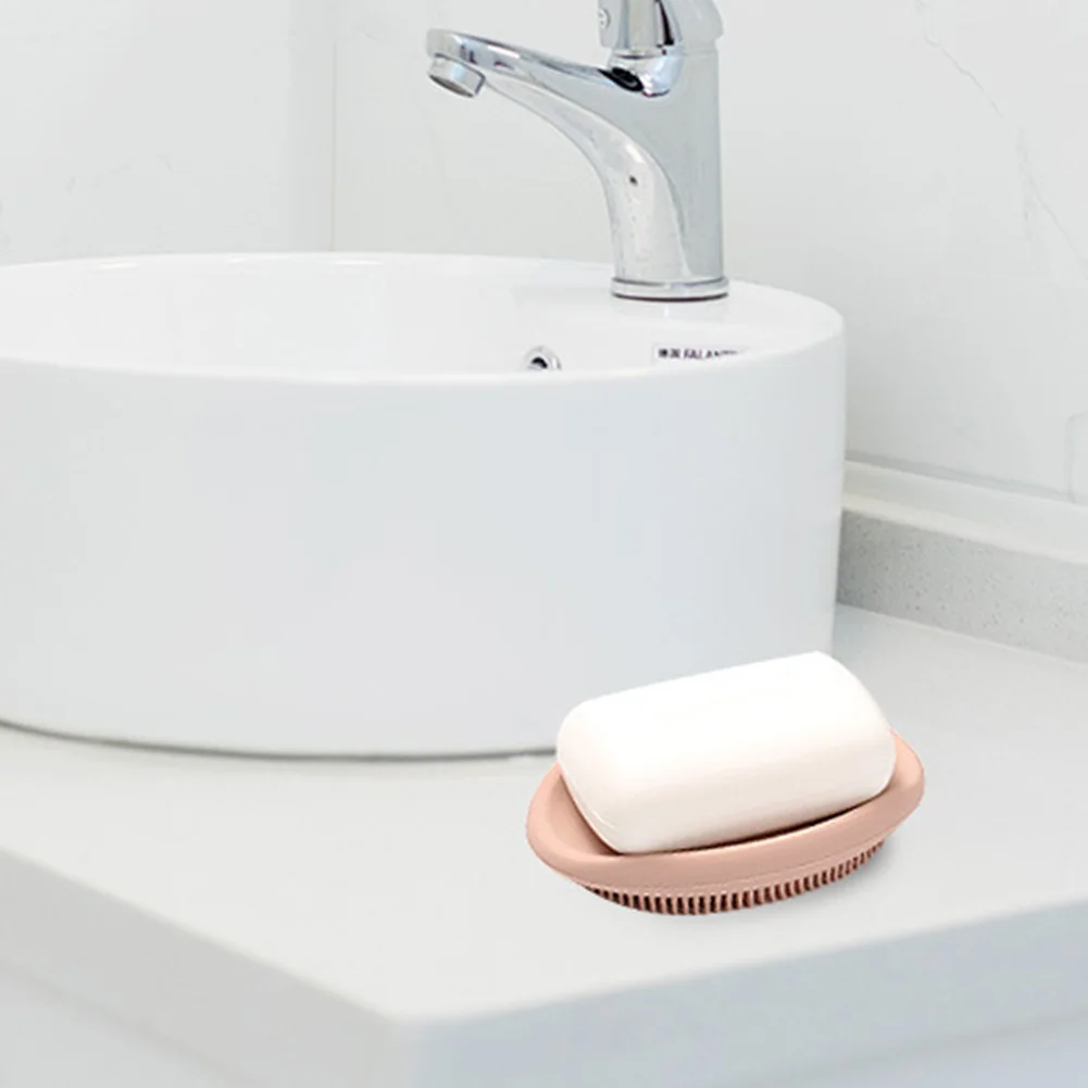 Multifunction With Brush Quick Dry Stop Mushy Hollow Holder Easy Clean Plate Storage Kitchen Soft Silicone Soap Dish Bathroom
Multifunction With Brush Quick Dry Stop Mushy Hollow Holder Easy Clean Plate Storage Kitchen Soft Silicone Soap Dish Bathroom