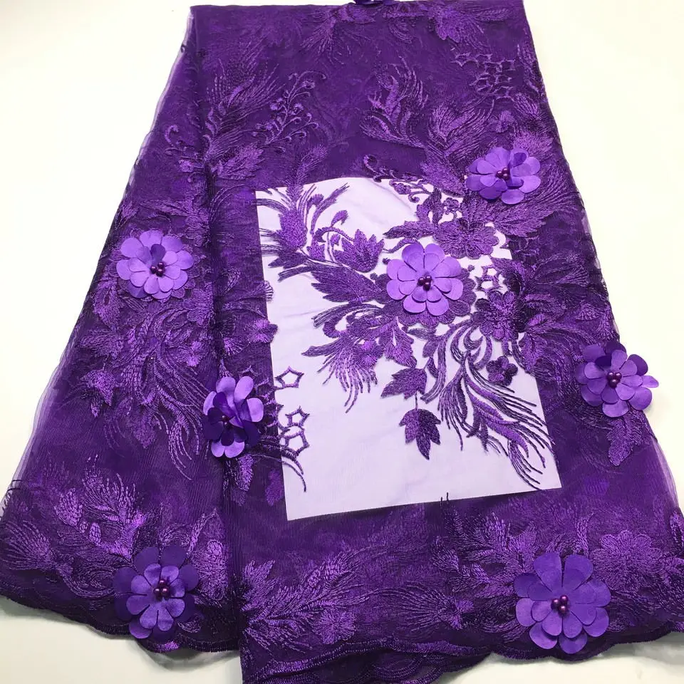 3D Flower High Quality Lace Fabric, African Lace Fabric Purple, Applique Embroidery Lace Fabric For Dresses M28423
3D Flower High Quality Lace Fabric, African Lace Fabric Purple, Applique Embroidery Lace Fabric For Dresses M28423