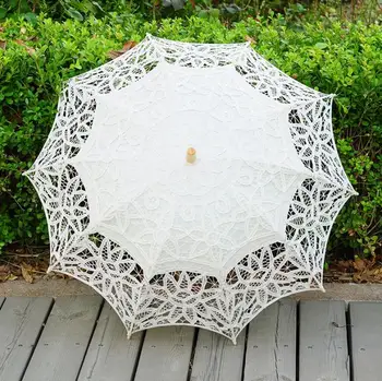 10pcs Lot Handmade Wedding Battenburg Lace Parasol Umbrella Wedding Favors Mix Color White Beige Red Purple Black Blue SN1114
10pcs Lot Handmade Wedding Battenburg Lace Parasol Umbrella Wedding Favors Mix Color White Beige Red Purple Black Blue SN1114