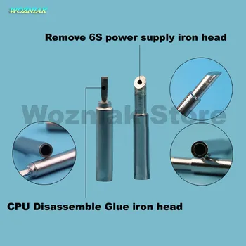 Wozniak Special-purpose For iPhone Disassemble glue iron head Remove power IC iron head for 936 Soldering station Universal iron
Wozniak Special-purpose For iPhone Disassemble glue iron head Remove power IC iron head for 936 Soldering station Universal iron