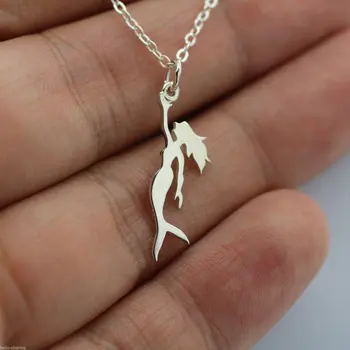 Little Mermaid Necklace Marine Princess Ariel Sea-maid Necklace Ocean Nautical Girls Fairy Necklace Beach Fish Necklaces
Little Mermaid Necklace Marine Princess Ariel Sea-maid Necklace Ocean Nautical Girls Fairy Necklace Beach Fish Necklaces