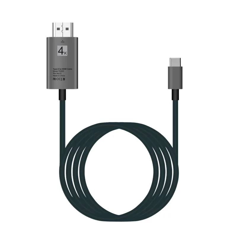 USB C HDMI 2.0 Cable Type C Hdmi Male To Male Converter For Google Pixel laptop TV Type-c to hdmi Cable 2m
USB C HDMI 2.0 Cable Type C Hdmi Male To Male Converter For Google Pixel laptop TV Type-c to hdmi Cable 2m