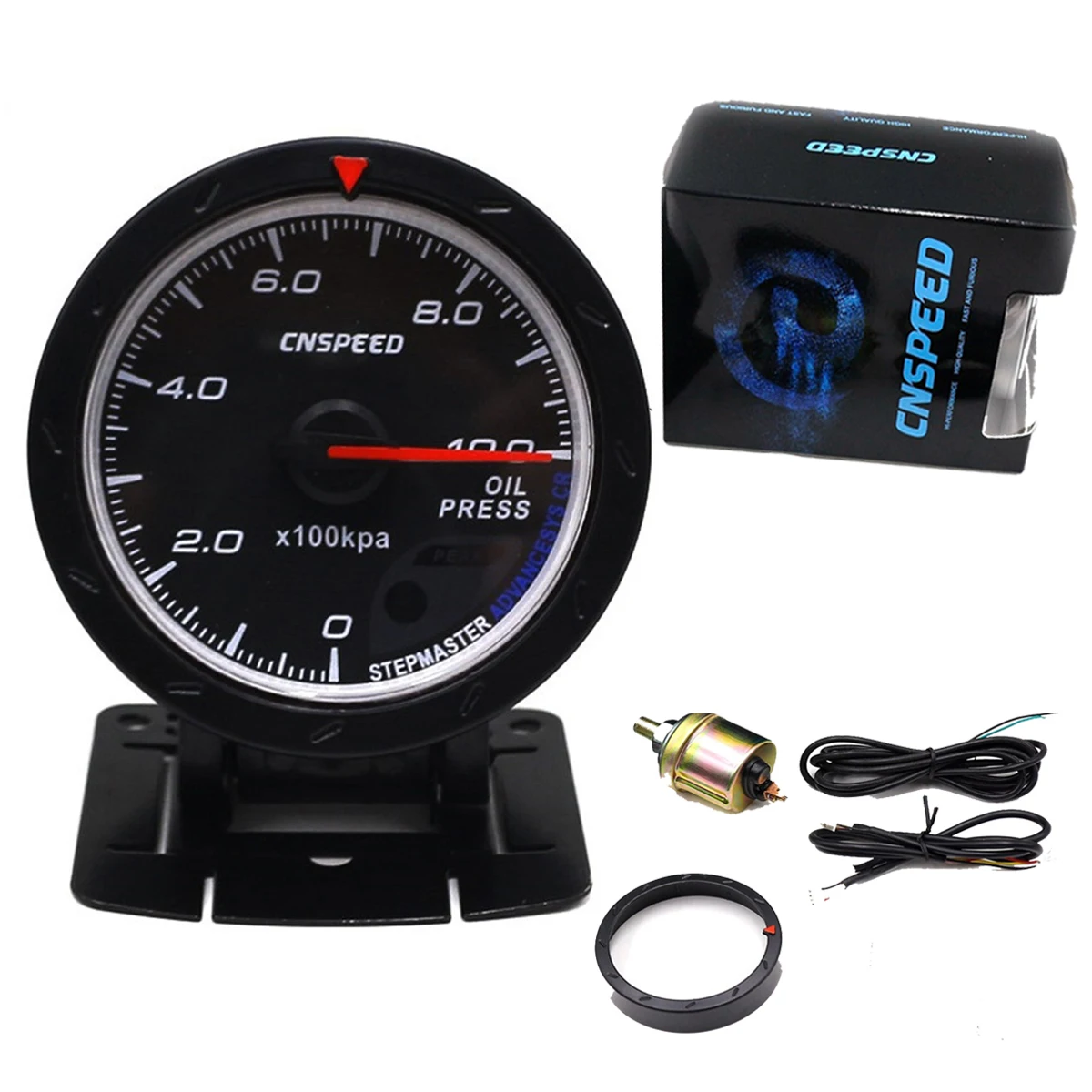 Universal Auto Digital LED Oil Pressure Gauge 2.5Inch 60mm Stepper Motor Red+White LED Oil Press Pressure Gauge Meter+Sensor
Universal Auto Digital LED Oil Pressure Gauge 2.5Inch 60mm Stepper Motor Red+White LED Oil Press Pressure Gauge Meter+Sensor