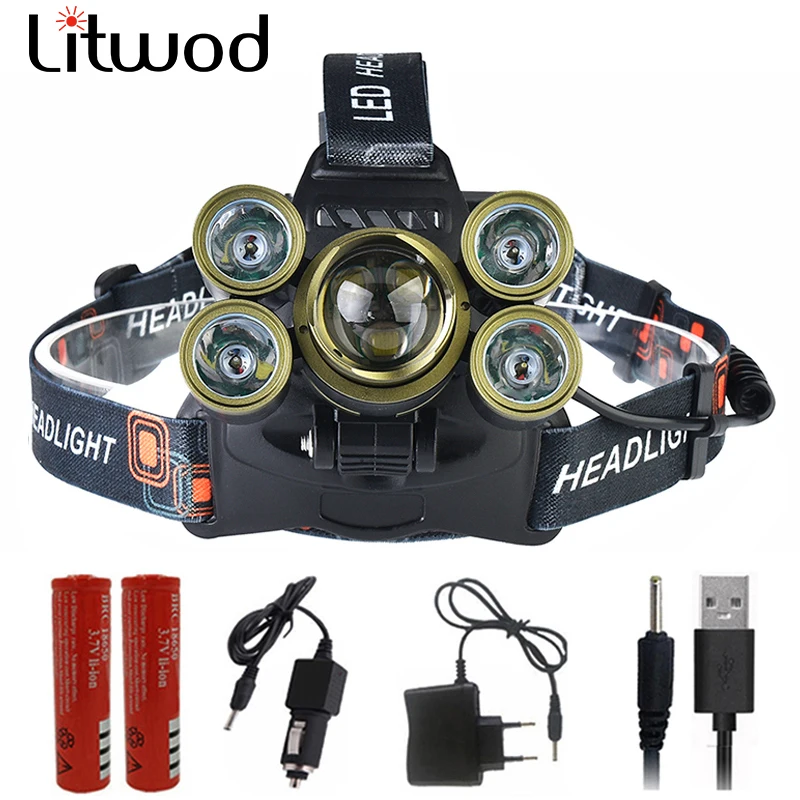 Z20 Led Headlamp XML T6 L2 Headlight lanterna 5000 Lumens 1/3/5/7 LEDs Head Lamp Head Flashlight Torch For Camping Fishing
Z20 Led Headlamp XML T6 L2 Headlight lanterna 5000 Lumens 1/3/5/7 LEDs Head Lamp Head Flashlight Torch For Camping Fishing