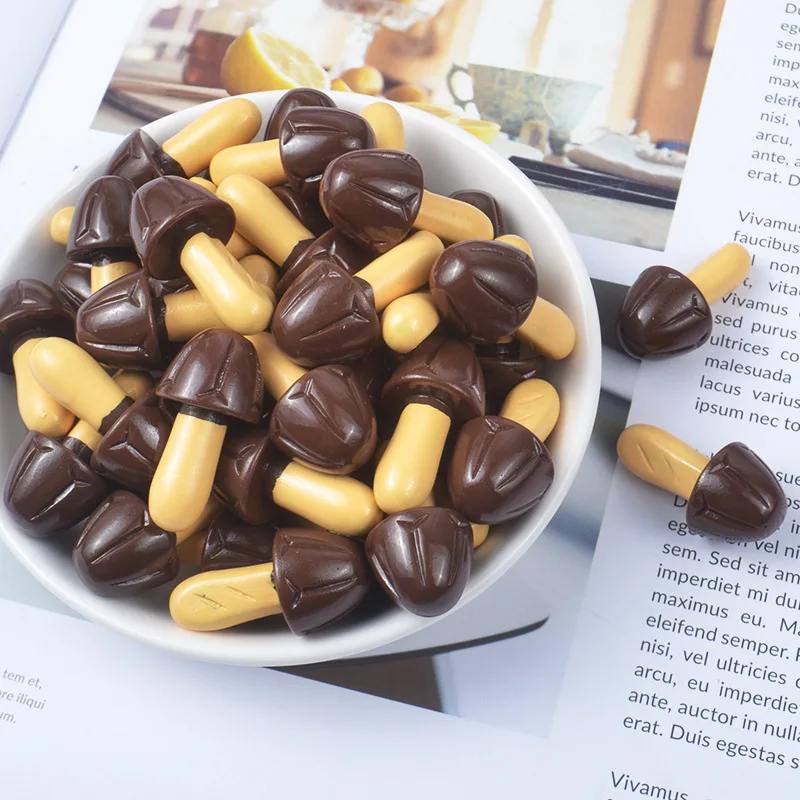 10Pcs Simulation Mushroom Chocolate Resin Cabochons Flatback Miniature Fake Food DIY Scrapbookiing Embellishment Accessories
10Pcs Simulation Mushroom Chocolate Resin Cabochons Flatback Miniature Fake Food DIY Scrapbookiing Embellishment Accessories