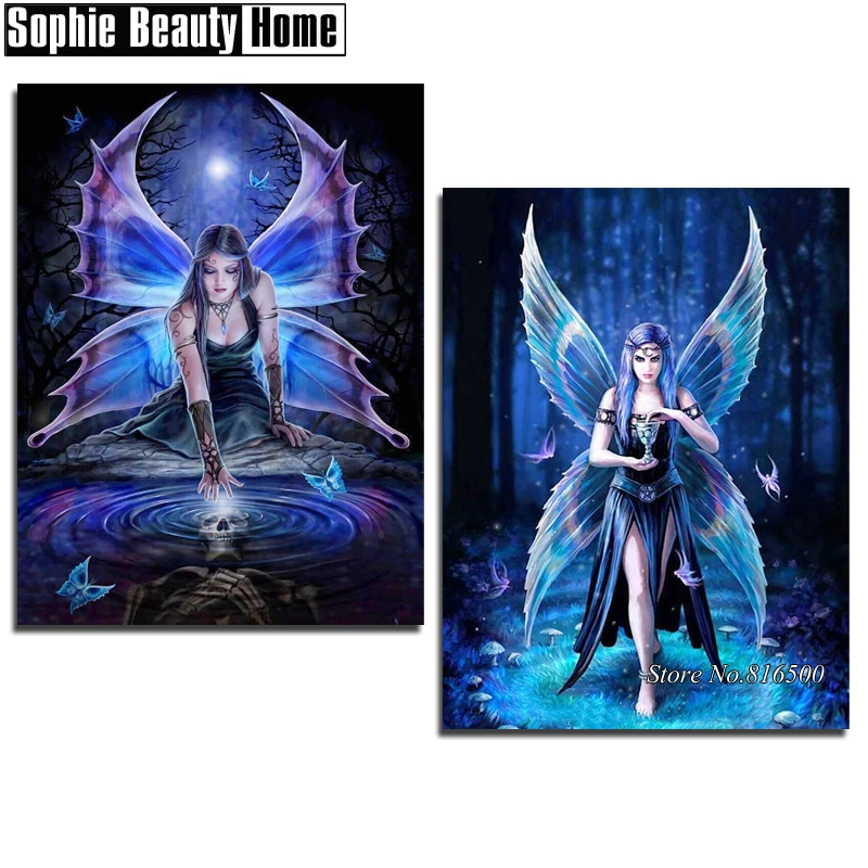 Real 5D Diamond Cross Stitch Diy Full Diamond Painting Kits Diamond Embroidery Butterfly Fairy In Forest Needlework Art 062706
Real 5D Diamond Cross Stitch Diy Full Diamond Painting Kits Diamond Embroidery Butterfly Fairy In Forest Needlework Art 062706
