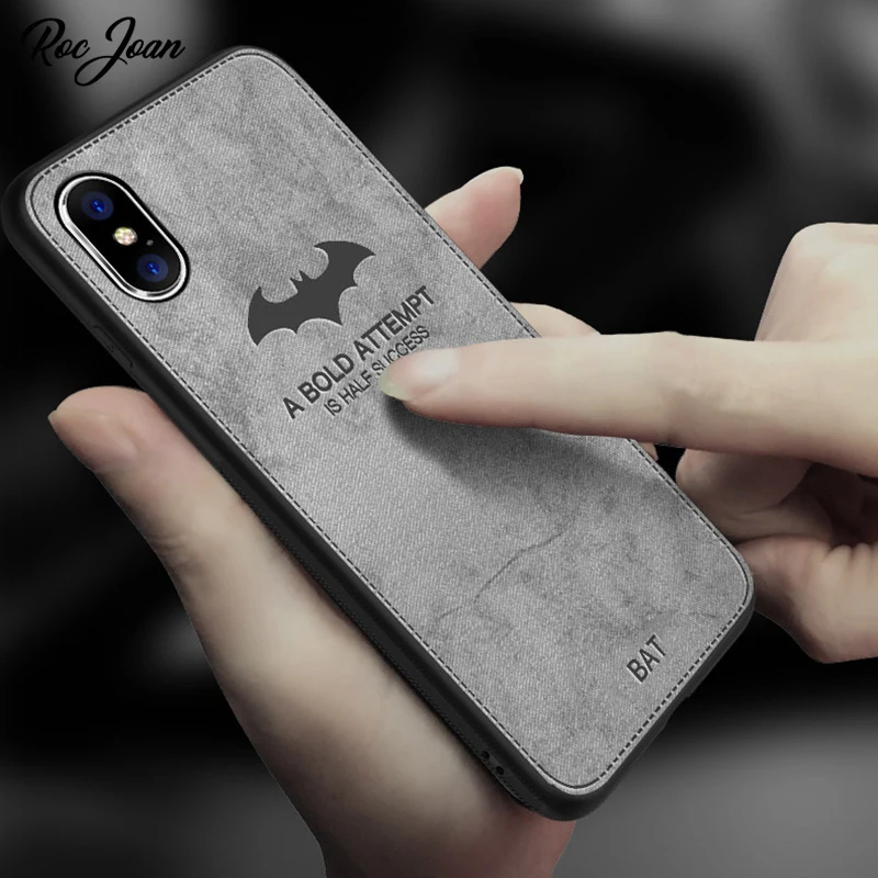 Roc Joan Cloth Batman Case For Apple IPhone 6 6s 7 8 Plus X XR XS Max Cover Vintage Business Soft TPU Back Coque In Fitted Case
Roc Joan Cloth Batman Case For Apple IPhone 6 6s 7 8 Plus X XR XS Max Cover Vintage Business Soft TPU Back Coque In Fitted Case