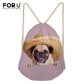 FORUDESIGNS Pug Dog Printed Girls Drawstring bag Student School Backpack Easy Carry Portable Shoulder Bags Light String Pocket
FORUDESIGNS Pug Dog Printed Girls Drawstring bag Student School Backpack Easy Carry Portable Shoulder Bags Light String Pocket