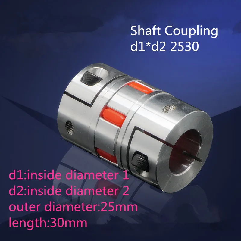 1PCS YT1440 Aluminum Alloy Elastic Coupling Servo Motor Motor Coupling Shaft Coupling BF d1*d2 2530 For example 6*10 2530
1PCS YT1440 Aluminum Alloy Elastic Coupling Servo Motor Motor Coupling Shaft Coupling BF d1*d2 2530 For example 6*10 2530