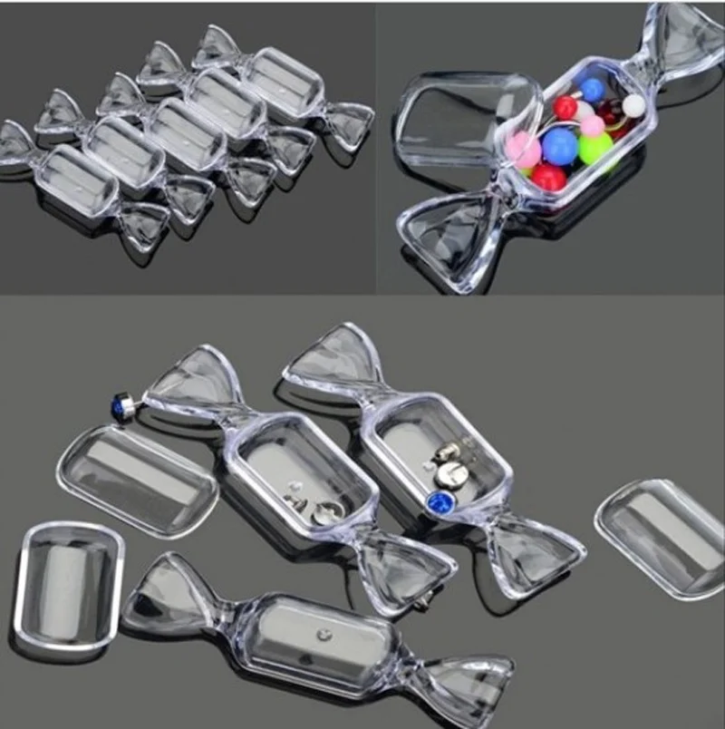 10Pcs Transparent Clear Plastic Sweet Shaped Candy Boxes Case Storage Container High Quality New Arrival
10Pcs Transparent Clear Plastic Sweet Shaped Candy Boxes Case Storage Container High Quality New Arrival