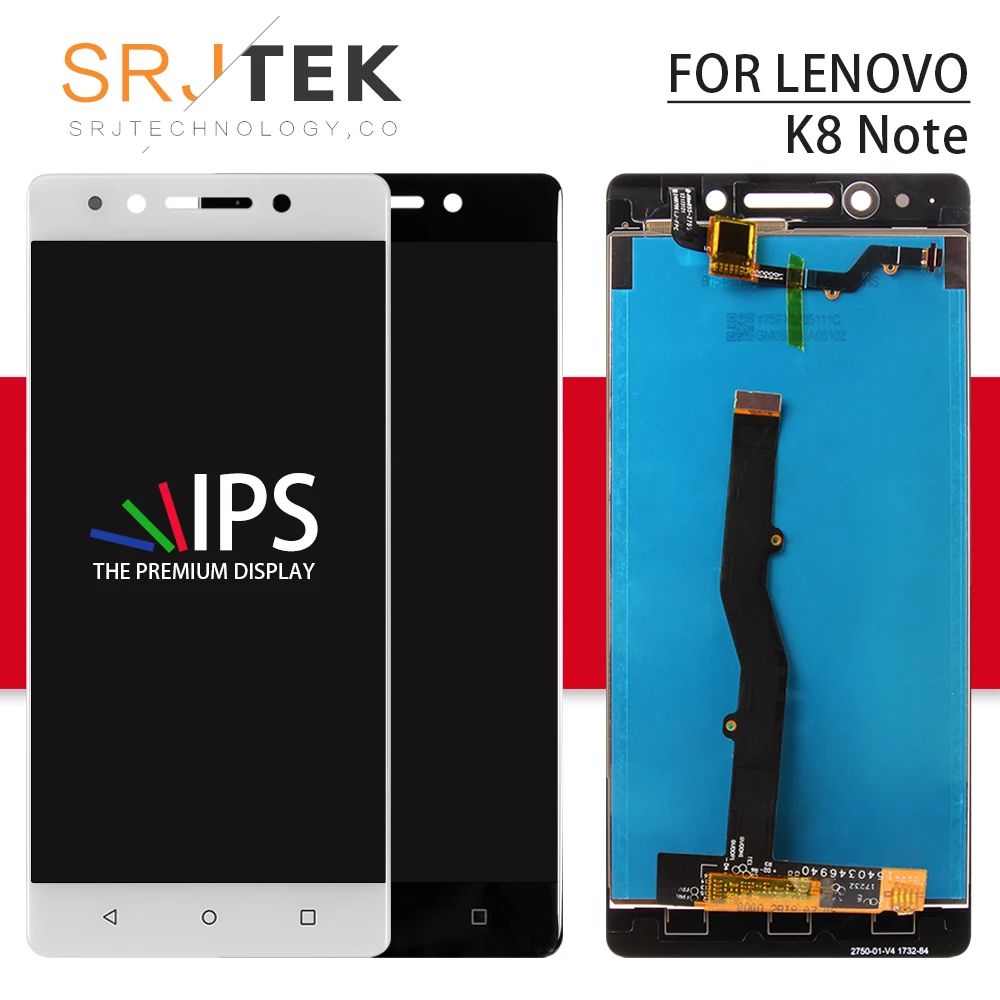 Srjtek For Lenovo K8 Note LCD DIsplay Touch Screen Digitizer Assembly Replacement Parts With Frame 5.5'' 1920*1080 For K8 Note
Srjtek For Lenovo K8 Note LCD DIsplay Touch Screen Digitizer Assembly Replacement Parts With Frame 5.5'' 1920*1080 For K8 Note