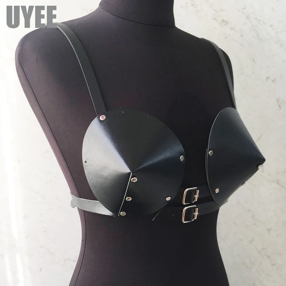 UYEE Harajuku Lingerie Belt Women Bra Garters Leather Harness Adjustable Bust Bondage Suspenders Restraints Sword Belts LB-145
UYEE Harajuku Lingerie Belt Women Bra Garters Leather Harness Adjustable Bust Bondage Suspenders Restraints Sword Belts LB-145