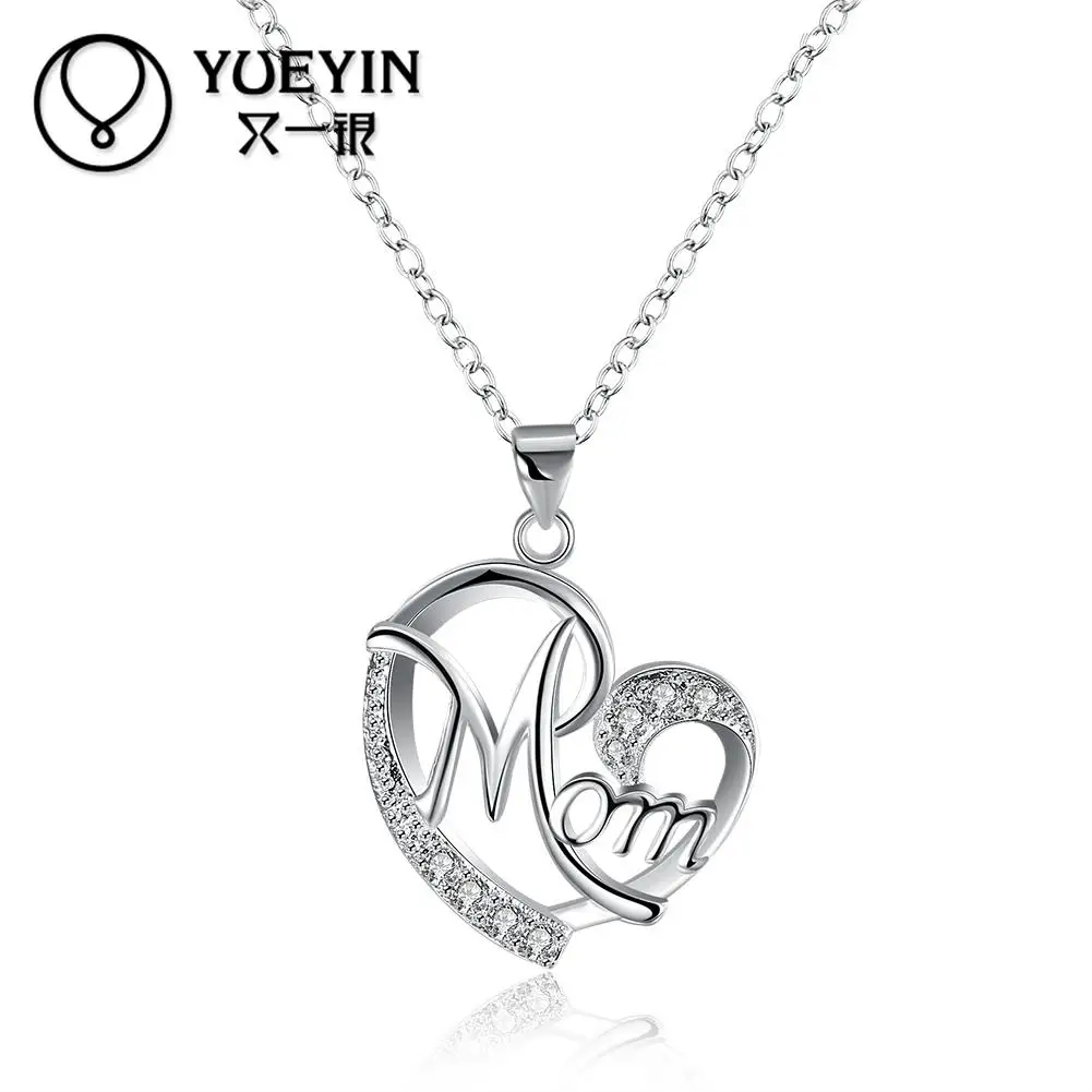 Silver plated pendant Necklace for women trendy jewelry Collier de la femme Christmas gifts High Quality gift
Silver plated pendant Necklace for women trendy jewelry Collier de la femme Christmas gifts High Quality gift