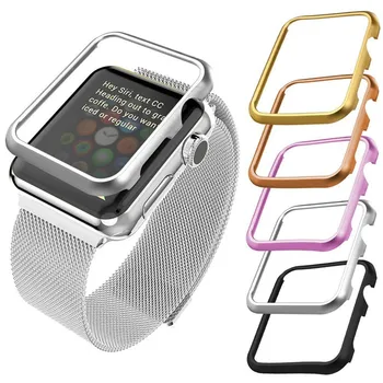 Watches Band Accessories Case Aluminum For Apple iWatch 38mm 42mm All Models Sport Edition Wrist Strap Watch Protective Cases
Watches Band Accessories Case Aluminum For Apple iWatch 38mm 42mm All Models Sport Edition Wrist Strap Watch Protective Cases