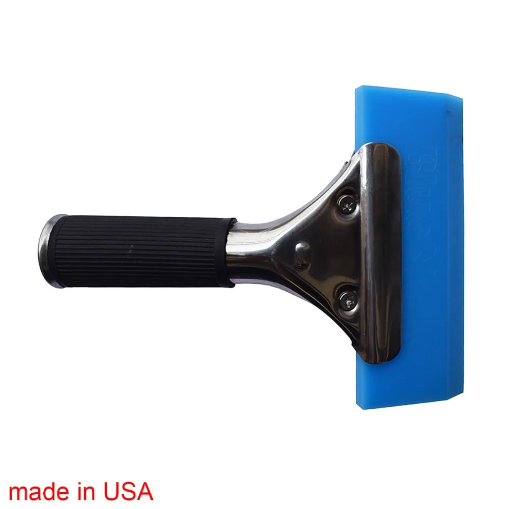 Bluemax Rubber Glass Water Wiper made in USA with Stainless Steel Lock Handle Window Cleaning Squeegee Auto Tinting Tools B13B
Bluemax Rubber Glass Water Wiper made in USA with Stainless Steel Lock Handle Window Cleaning Squeegee Auto Tinting Tools B13B
