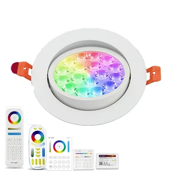 Mi Light LED Panel Lamp 9W WIFI RF Remote Round Concealed RGB CCT RGBW RGB White Lamp ceiling recessed downlight AC100-265V
Mi Light LED Panel Lamp 9W WIFI RF Remote Round Concealed RGB CCT RGBW RGB White Lamp ceiling recessed downlight AC100-265V