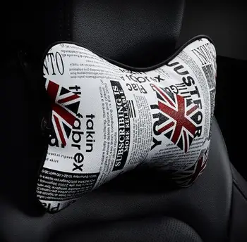 2 Pieces New Car Headrest Support Custom Creative Rice Flag Pp Cotton Car Neck Pillow Leather Neck Pillow For Bmw Mini
2 Pieces New Car Headrest Support Custom Creative Rice Flag Pp Cotton Car Neck Pillow Leather Neck Pillow For Bmw Mini