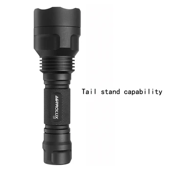 Astrolux C8 XP-L HI 1300Lumens 7/4modes A6 Driver Tactical EDC LED Waterproof Tactical Flashlight 18650 Battery Outdoor Torches
Astrolux C8 XP-L HI 1300Lumens 7/4modes A6 Driver Tactical EDC LED Waterproof Tactical Flashlight 18650 Battery Outdoor Torches