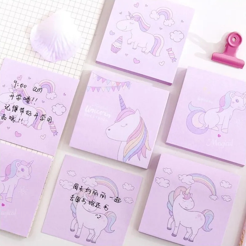 Square Lavender Unicorn Memo Pads Post Sticker Scrapbook Diary Planner Sticky Notes Office Stationery School Supplies 80Sheets
Square Lavender Unicorn Memo Pads Post Sticker Scrapbook Diary Planner Sticky Notes Office Stationery School Supplies 80Sheets