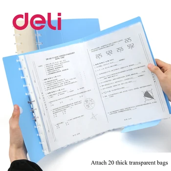 Deli 1PCS A3 stationery simple multi-layer transparent information bag papers buckle A4 folder candy color file storage folder 
Deli 1PCS A3 stationery simple multi-layer transparent information bag papers buckle A4 folder candy color file storage folder