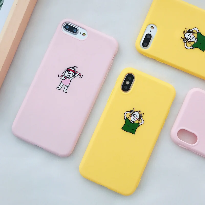 Phone Case For iPhone X 8 7 6 6s Plus Cute Cartoon Girls Candy Color Soft Silicon TPU Back Cover Cases For iPhone6 Coque Capa
Phone Case For iPhone X 8 7 6 6s Plus Cute Cartoon Girls Candy Color Soft Silicon TPU Back Cover Cases For iPhone6 Coque Capa
