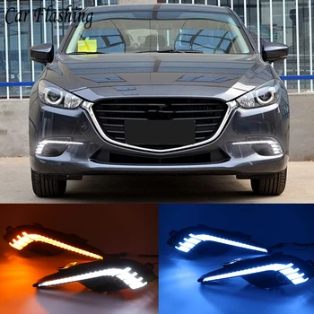 2PCS DRL For Mazda 3 Mazda3 Axela 2017 2018 Daytime Running Lights fog lamp cover headlight 12V Daylight With Turn Signal lamp
2PCS DRL For Mazda 3 Mazda3 Axela 2017 2018 Daytime Running Lights fog lamp cover headlight 12V Daylight With Turn Signal lamp
