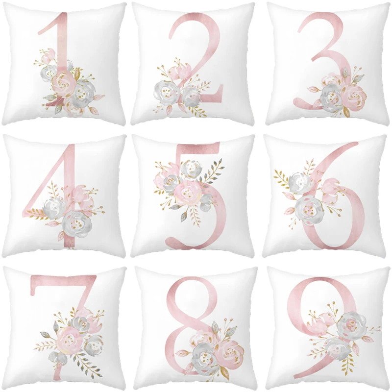 Flower Number Decorative Cushion Cover Pillow Pillowcase Polyester 45*45 Throw Pillows Home Decor Pillowcover 40841
Flower Number Decorative Cushion Cover Pillow Pillowcase Polyester 45*45 Throw Pillows Home Decor Pillowcover 40841