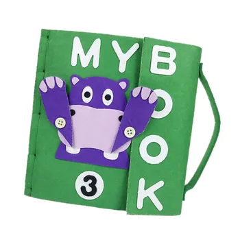 Handmade Quiet Book DIY Craft Kit Montessori Kid's Early Education Book Felt Package Toys Picture Books My First Book For Kids
Handmade Quiet Book DIY Craft Kit Montessori Kid's Early Education Book Felt Package Toys Picture Books My First Book For Kids