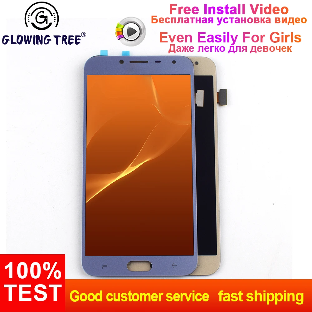 Adjustable Backlight For Samsung Galaxy J4 J400 SM- J400F J400H J400G / DS Touch Screen Digitizer + LCD Display Monitor Assembly
Adjustable Backlight For Samsung Galaxy J4 J400 SM- J400F J400H J400G / DS Touch Screen Digitizer + LCD Display Monitor Assembly
